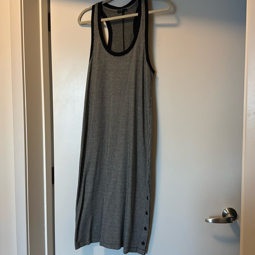 Rag & bone cotton houndstooth dress